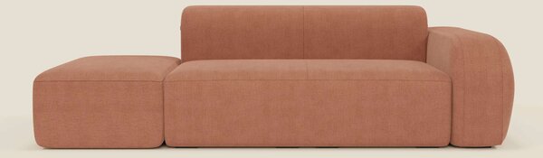 BonBon Divano modulare componibile – Composizione con pouf terminale i