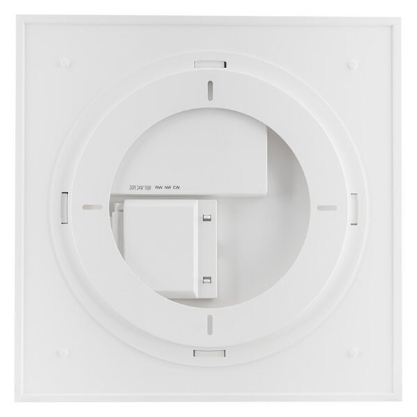 Plafoniera LED Regolabile 18W 24W 30W Quadrata CCT IP54 33x33 cm