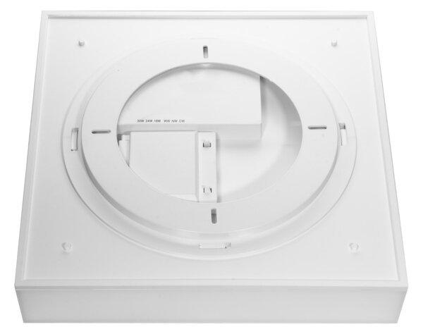 Plafoniera LED Regolabile 18W 24W 30W Quadrata CCT IP54 33x33 cm