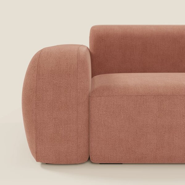 BonBon Divano modulare componibile – Composizione con pouf terminale i