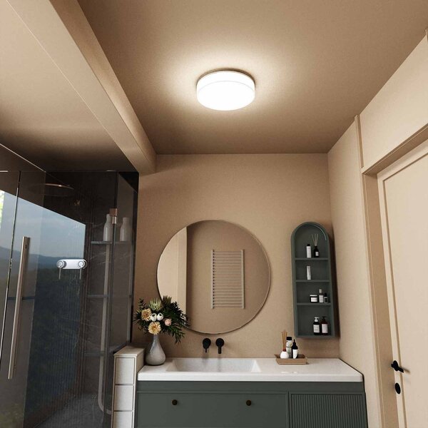 Plafoniera LED Regolabile 18W 24W 30W Rotonda CCT IP54 - Ø33 cm