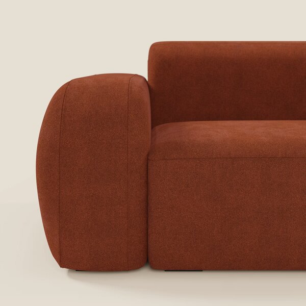 BonBon Divano modulare componibile – Composizione con pouf terminale i