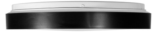 Plafoniera LED Rotonda 18W Ø350mm CCT Bianco Variabile IP20 - Nera