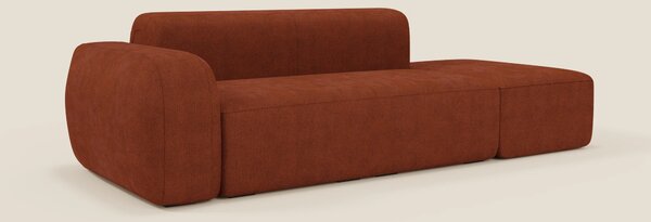 BonBon Divano modulare componibile – Composizione con pouf terminale i