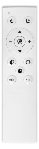 Plafoniera LED Rotonda 72W Ø490mm CCT Dimmerabile + Telecomando Bianca
