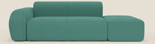 BonBon Divano modulare componibile – Composizione con pouf terminale i