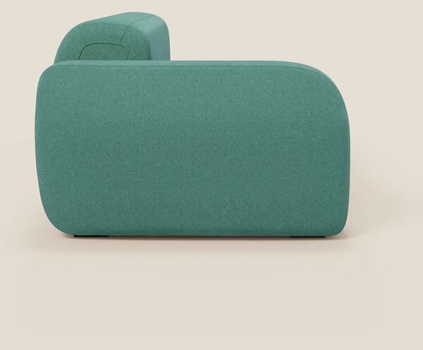 BonBon Divano modulare componibile – Composizione con pouf terminale i