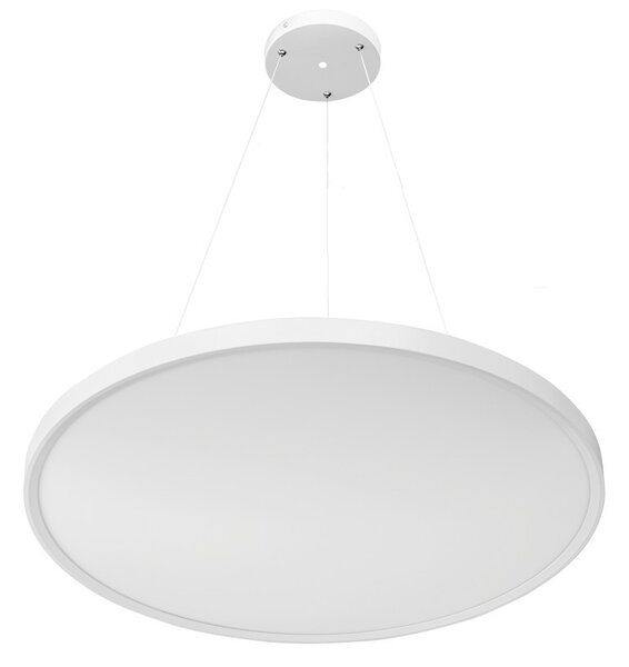 Pannello LED Rotondo a Sospensione 50W Slim CCT Ø600mm IP20 - Bianca
