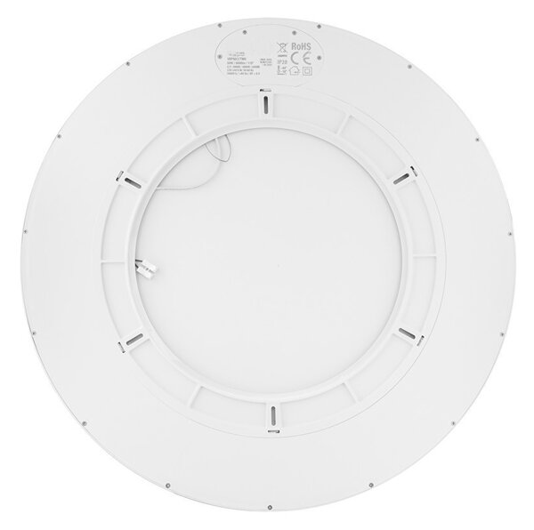 Plafoniera LED Rotonda 50W Slim CCT Ø600mm IP20 - Bianca
