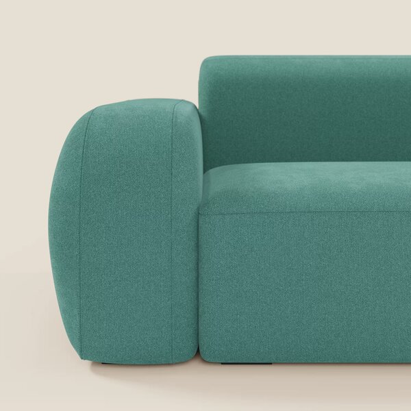 BonBon Divano modulare componibile – Composizione con pouf terminale i