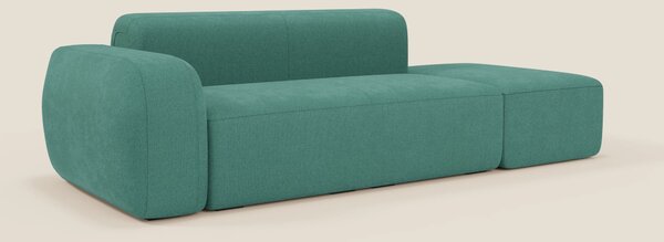 BonBon Divano modulare componibile – Composizione con pouf terminale i