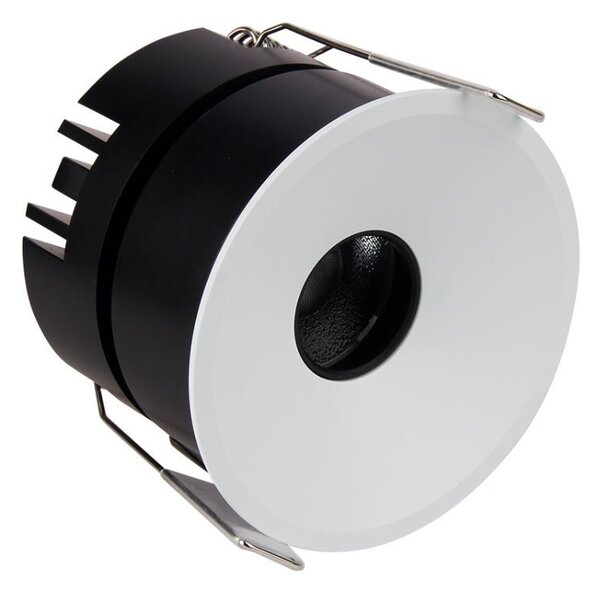 Faretto da incasso 9W RGB+CCT UGR16 IP20 Angolo 24° foro Ø75mm Colore RGB+CCT