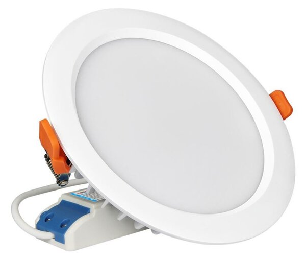 Faretto da incasso 15W RGB+CCT IP54 Angolo 120° foro Ø175 - 180 mm Colore RGB+CCT