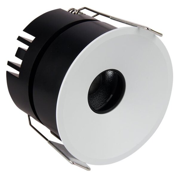 Faretto da incasso 9W RGB+CCT UGR16 IP20 Angolo 24° foro Ø75mm Colore RGB+CCT
