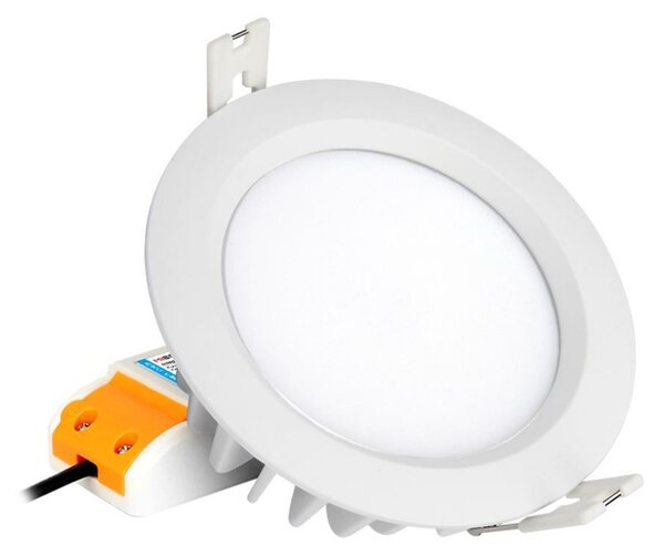 Faretto da incasso 6W RGB+CCT IP54 Angolo 120° foro Ø100mm Colore RGB+CCT