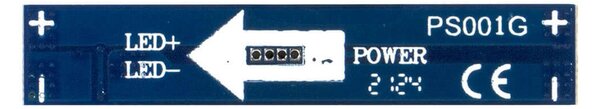 Interruttore a sfioramento - touch per Profili e Strisce LED 12/24 Vdc
