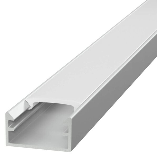 Profilo Mini 1m e 2m Alluminio stretto solo 14mm per striscia LED Variante Lunghezza 1 Metro