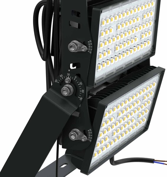 Faro Modulare LED 800W IP66 167lm/W Dimmerabile DALI - INVENTRONICS Colore Bianco Naturale 4.000K