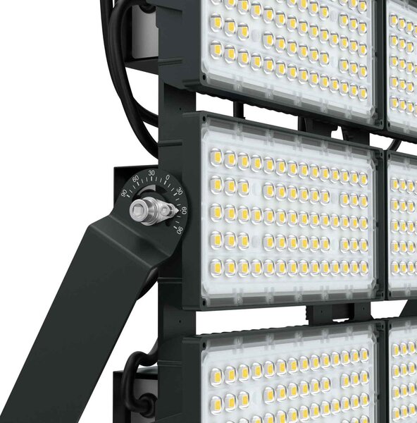 Faro Modulare LED 1.200W IP66 167lm/W Dimmerabile DALI - INVENTRONICS Colore Bianco Freddo 5.000K
