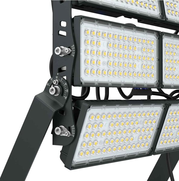 Faro Modulare LED 1.200W IP66 167lm/W No Flickering con driver Philips Colore Bianco Freddo 5.000K
