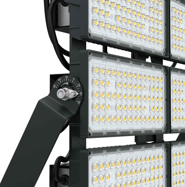 Faro Modulare LED 1.600W IP66 167lm/W Dimmerabile DALI - INVENTRONICS Colore Bianco Freddo 5.000K