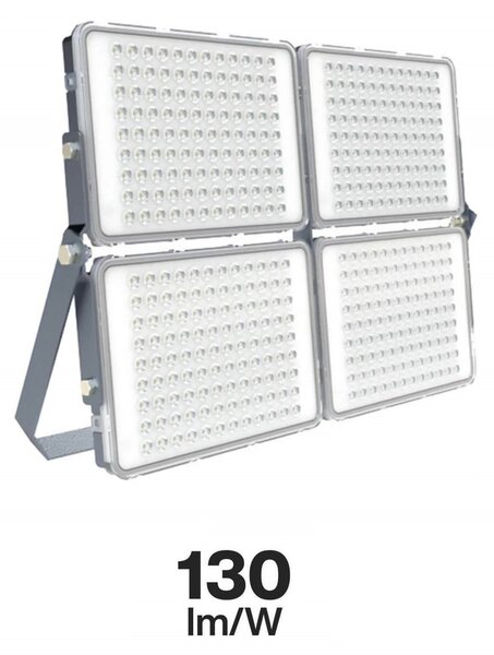 Faro LED 400W Modulare IP65 130 lm/W - con Osram chip LED Colore Bianco Naturale 4.000K