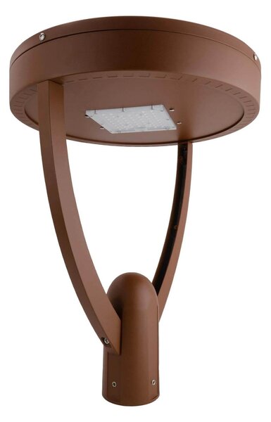 Lampione Stradale 40W 120lm/W Corten - Lumileds Colore Bianco Naturale 4.000K