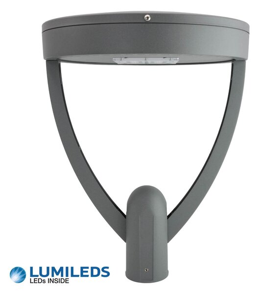 Lampione Stradale 40W 120lm/W Dual Gray - Lumileds Colore Bianco Naturale 4.000K