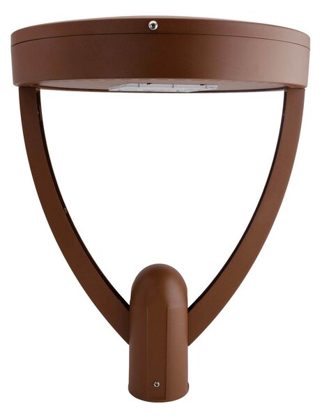 Lampione Stradale 40W 120lm/W Corten - Lumileds Colore Bianco Naturale 4.000K