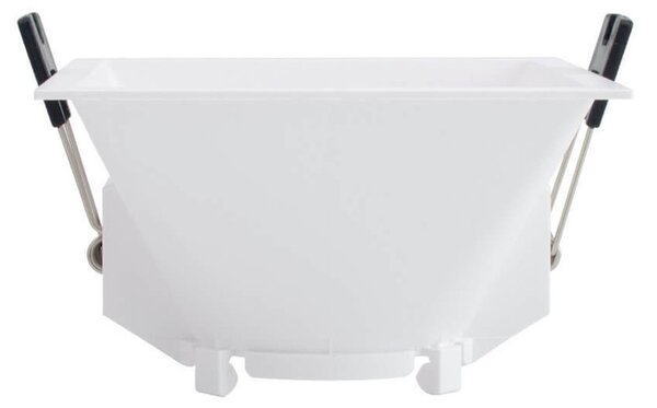 Faretto da Incasso Quadrato Bianco Foro 85x85mm per GU10