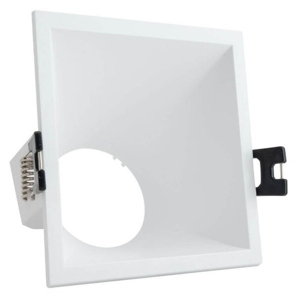 Faretto da Incasso Quadrato Foro 85x85mm Luce Asimmetrica GU10