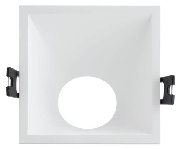 Faretto da Incasso Quadrato Foro 85x85mm Luce Asimmetrica GU10