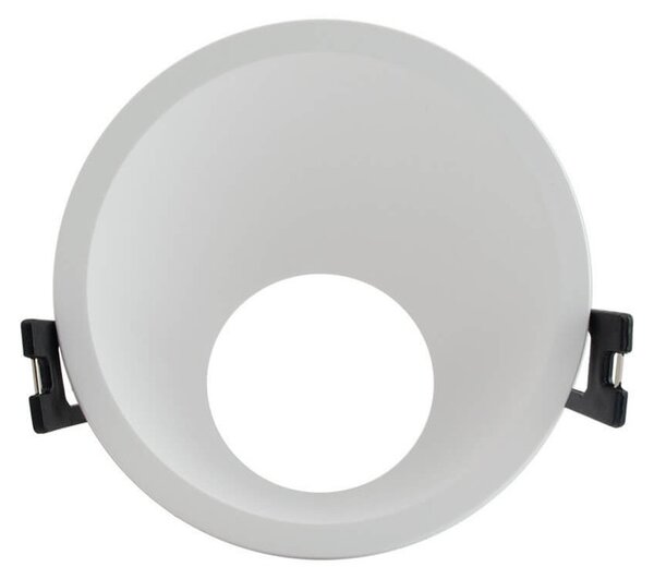 Faretto da Incasso Rotondo Policarbonato Foro Ø85mm Luce Asimmetrica per GU10