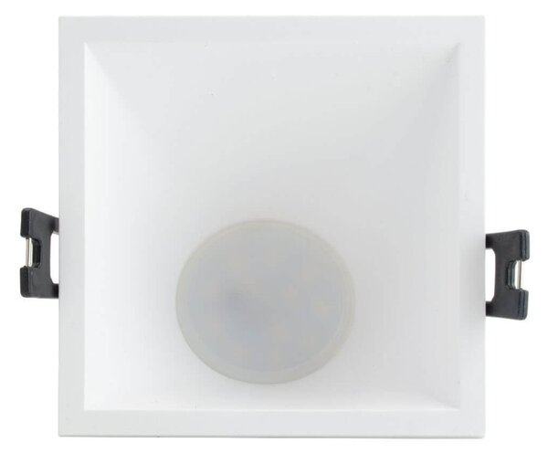 Faretto da Incasso Quadrato Foro 85x85mm Luce Asimmetrica GU10