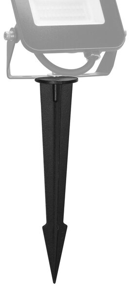 Picchetto in Alluminio per Fari LED - Nero