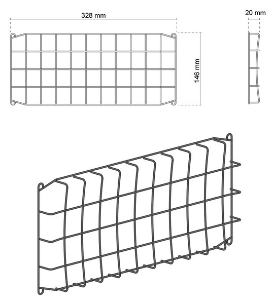 Griglia Protettiva IK10 Per Modulo LED da 200W