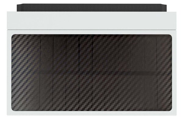 Applique LED Solare Minimal Bianca con Sensore di Movimento Colore Bianco Naturale 4.000K