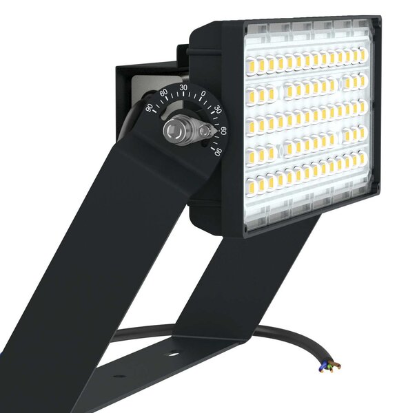 Faro Modulare LED 200W IP66 167lm/W No Flickering con driver Philips Colore Bianco Naturale 4.000K