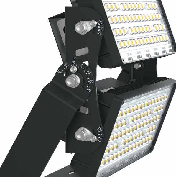 Faro Modulare LED 400W IP66 167lm/W No Flickering con driver Philips Colore Bianco Naturale 4.000K
