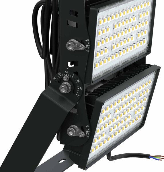 Faro Modulare LED 800W IP66 167lm/W No Flickering con driver Philips Colore Bianco Naturale 4.000K