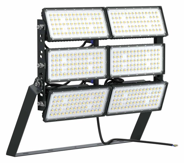 Faro Modulare LED 1.200W IP66 167lm/W No Flickering con driver Philips Colore Bianco Freddo 5.000K