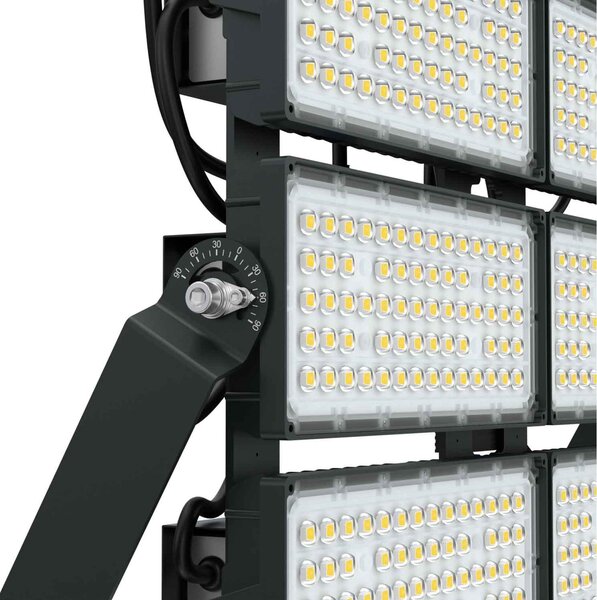 Faro Modulare LED 1.200W IP66 167lm/W No Flickering con driver Philips Colore Bianco Freddo 5.000K