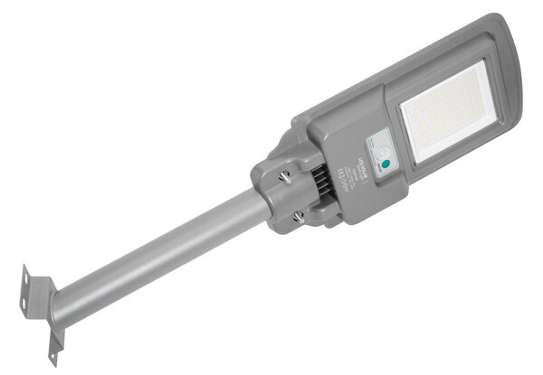Armatura LED Solare 2000 lm Autonomia 12 ore con Telecomando e Braccio Colore Bianco Naturale 4.000K
