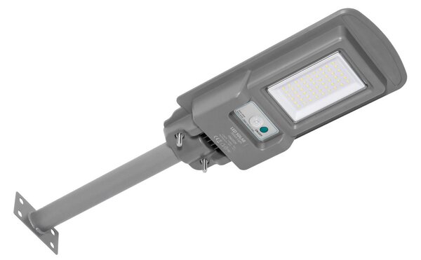 Armatura LED Solare 1000 lm Autonomia 12 ore con Telecomando e Braccio Colore Bianco Naturale 4.000K