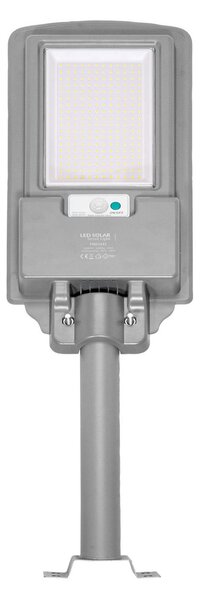 Armatura LED Solare 4000 lm Autonomia 12 ore con Telecomando e Braccio Colore Bianco Naturale 4.000K