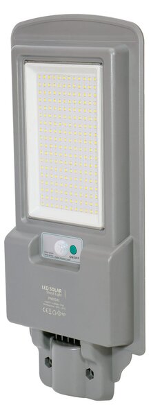 Armatura LED Solare 4000 lm Autonomia 12 ore con Telecomando e Braccio Colore Bianco Naturale 4.000K