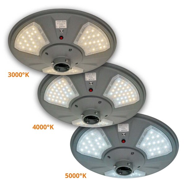 Lampione LED Solare da Giardino PRO-SGL-300W IP65 CCT Bianco Variabile Colore Bianco Variabile CCT