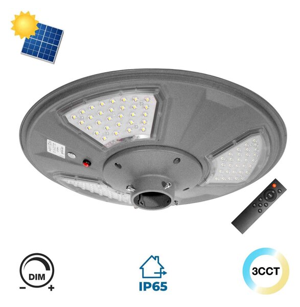 Lampione LED Solare da Giardino PRO-SGL-300W IP65 CCT Bianco Variabile Colore Bianco Variabile CCT
