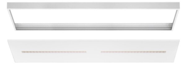 Plafoniera LED 120x30 28W 36W 42W CCT CRI92 con driver Philips Colore Bianco Variabile CCT