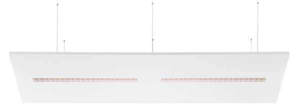Pannello LED Sospeso 120x30 28W/36W/42W CCT CRI92 con driver Philips Colore Bianco Variabile CCT